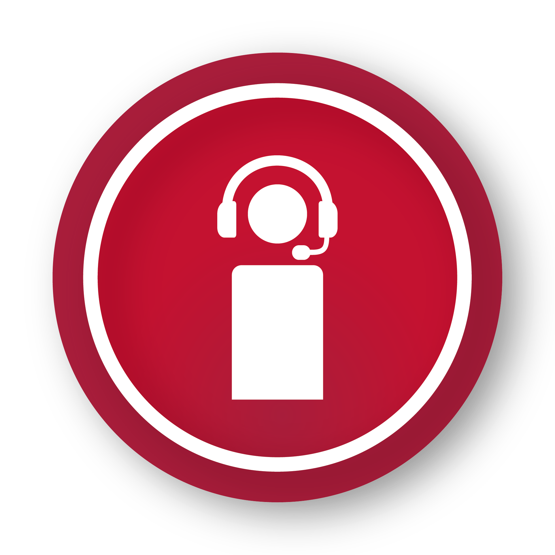 PAM 24-7 Support Agent with headset icon